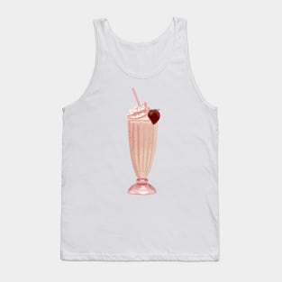 Strawberry milkshake Tank Top